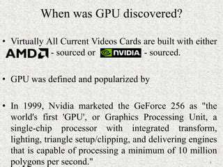 GPU(GraphicsProcessingUnit):TheVisualEngine